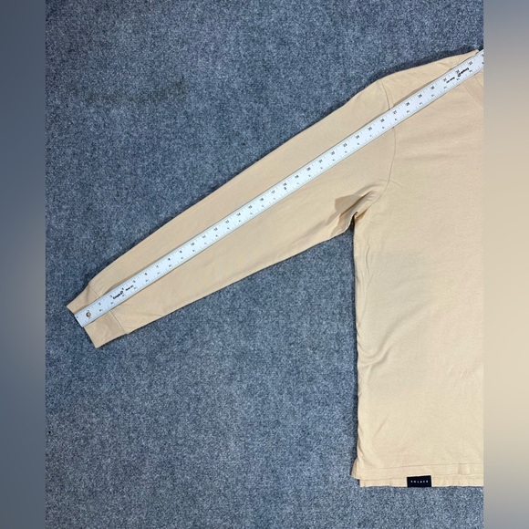 COPY - Rufus Du Sol Solace Tour Long Sleeve Shirt Men’s Size L Tan EDM Music. - Picture 10 of 10